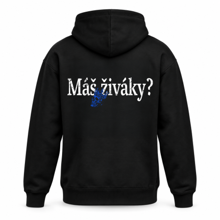Černá mikina Sígři - Máš živáky